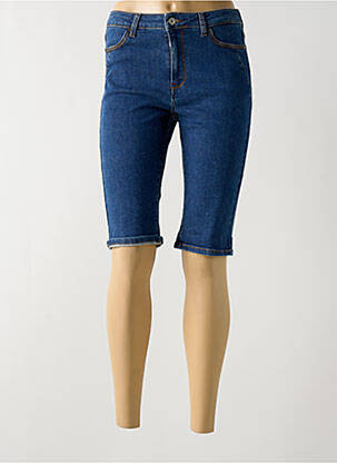 Bermuda bleu KANOPE femme