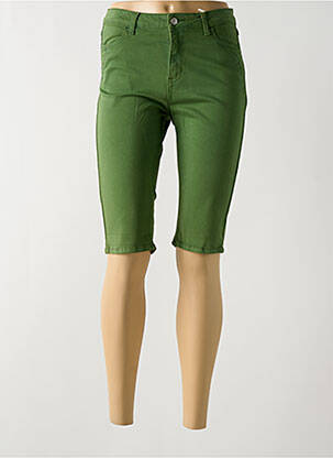 Bermuda vert KANOPE femme
