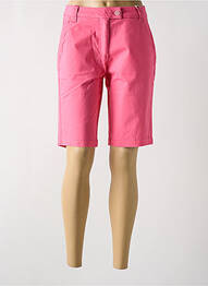 Bermuda rose MOUSQUETON femme