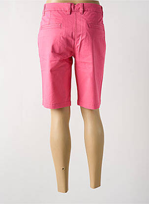 Bermuda rose MOUSQUETON femme