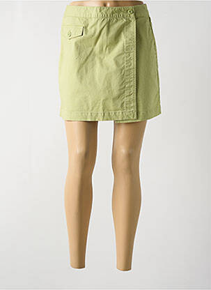Jupe short vert MOUSQUETON femme
