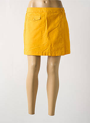 Jupe short orange MOUSQUETON femme