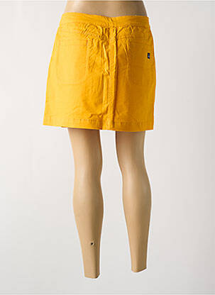 Jupe short orange MOUSQUETON femme