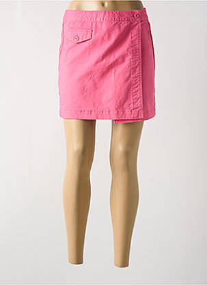 Jupe short rose MOUSQUETON femme
