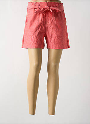 Short rouge MOUSQUETON femme