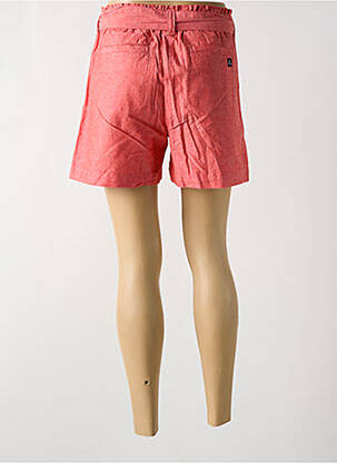 Short rouge MOUSQUETON femme