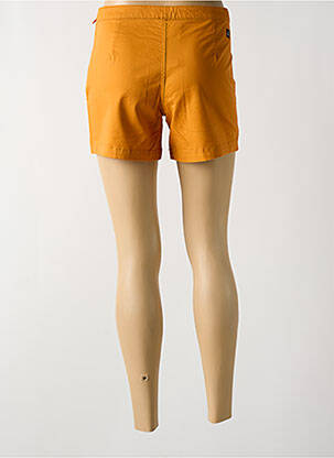 Short orange MOUSQUETON femme