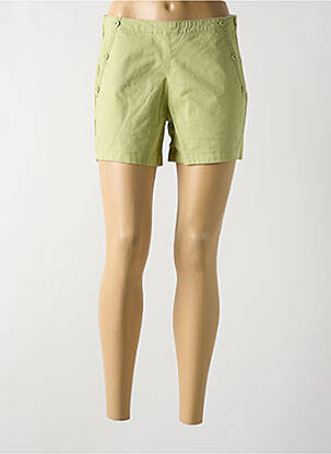 Short vert MOUSQUETON femme