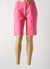 Bermuda rose MOUSQUETON pour femme seconde vue