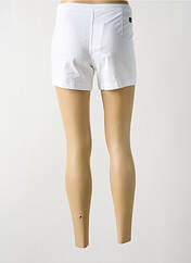 Short blanc MOUSQUETON pour femme seconde vue