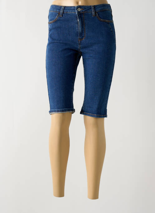 Bermuda bleu KANOPE pour femme