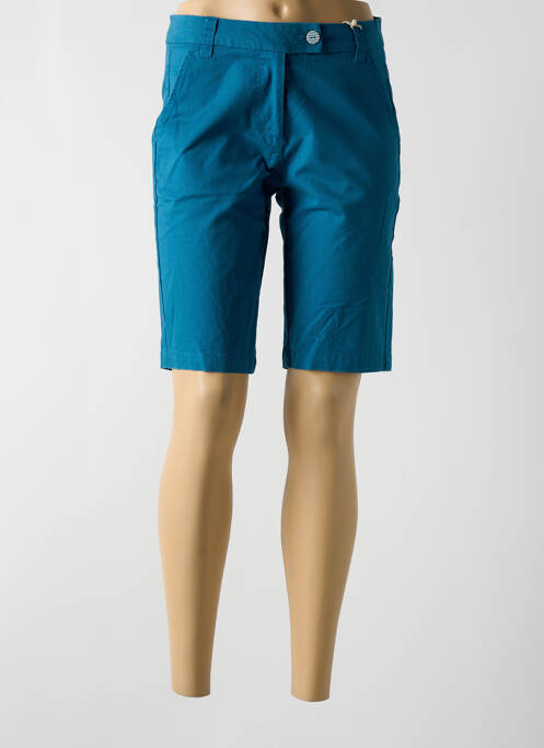 Bermuda bleu MOUSQUETON pour femme