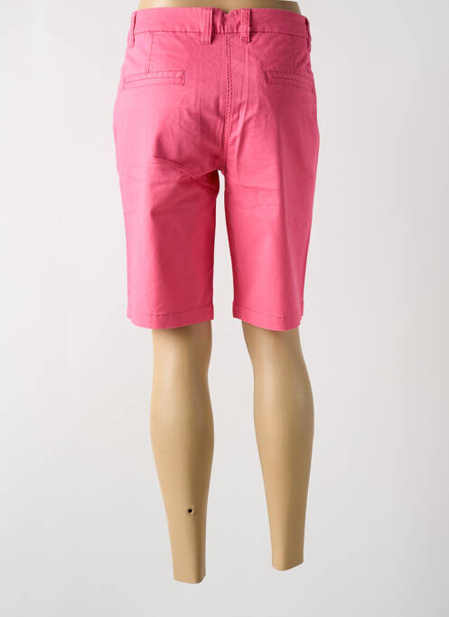 Bermuda rose MOUSQUETON pour femme