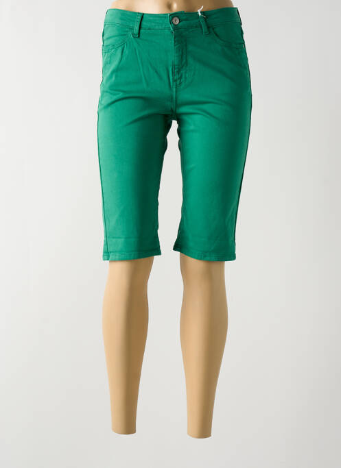 Bermuda vert fonce KANOPE pour femme