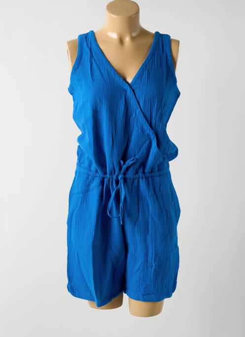 Combishort bleu MOUSQUETON pour femme