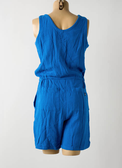 Combishort bleu MOUSQUETON pour femme