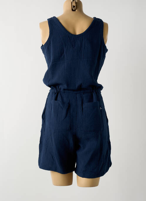 Combishort bleu fonce MOUSQUETON pour femme