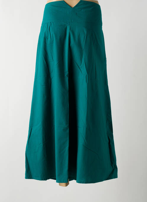 Jupe longue vert KALI YOG femme