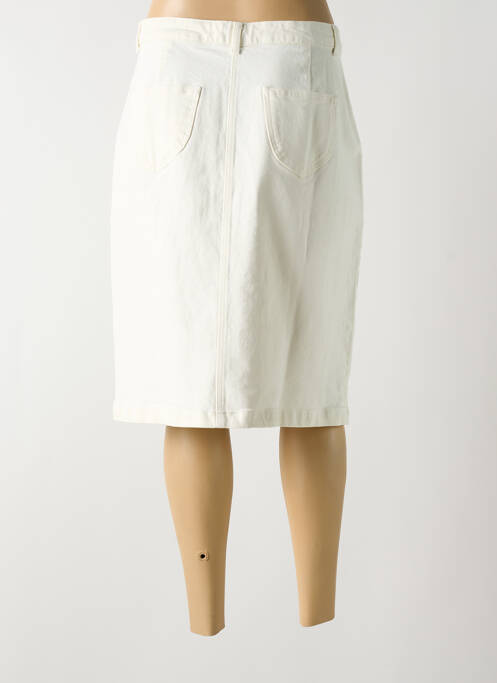 Jupe mi-longue beige KING LOUIE femme