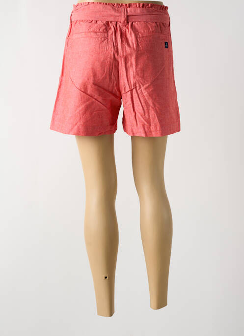 Short rouge MOUSQUETON femme