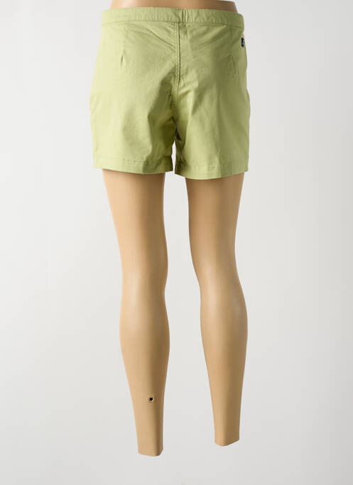 Short vert MOUSQUETON femme