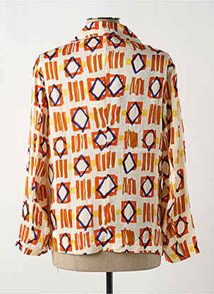 Blazer poches orange BELLA JONES femme