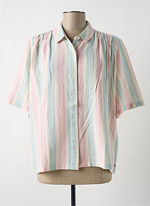 Chemisier manches courtes manches courtes rose DES PETITS HAUTS femme