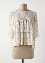 Blouse beige INDI & COLD pour femme seconde vue