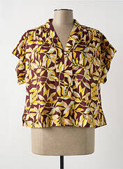 Blouse jaune SOEUR pour femme seconde vue