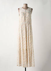 Robe longue beige INDI & COLD pour femme seconde vue
