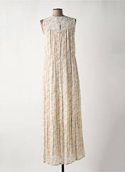 Robe longue beige INDI & COLD pour femme seconde vue