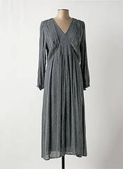 Robe longue vert INDI & COLD pour femme seconde vue