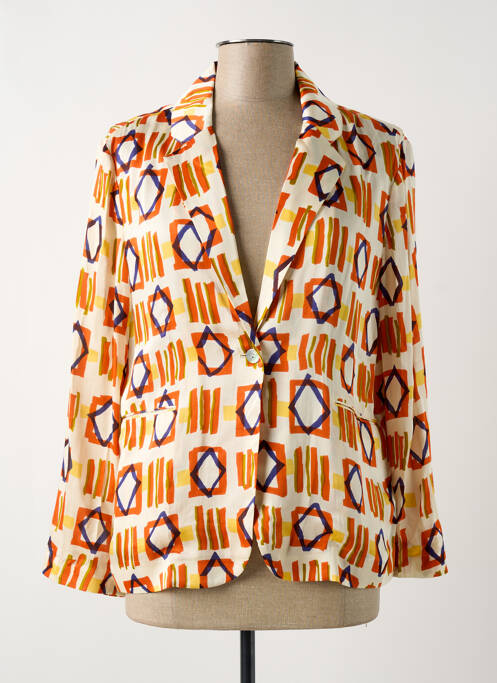 Blazer orange BELLA JONES pour femme