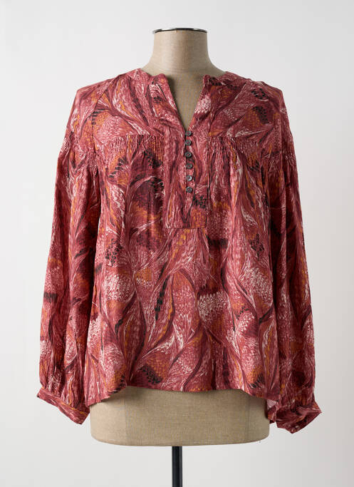 Blouse rose INDI & COLD pour femme