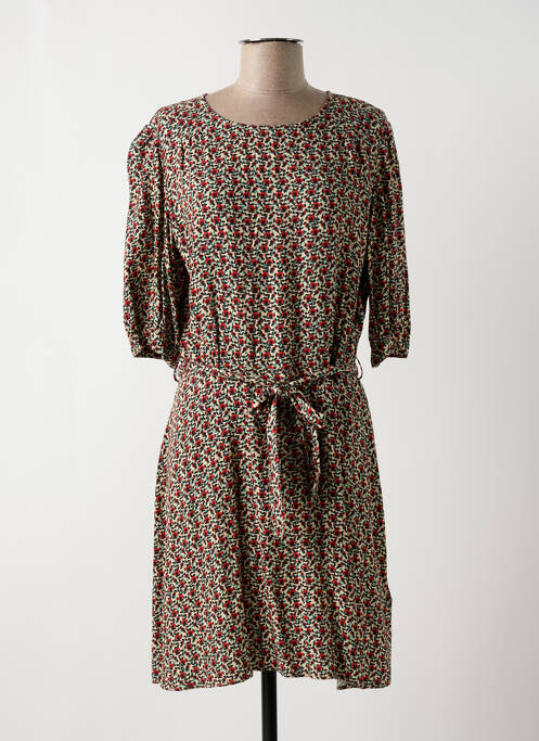 Robe mi-longue beige BELLEROSE pour femme