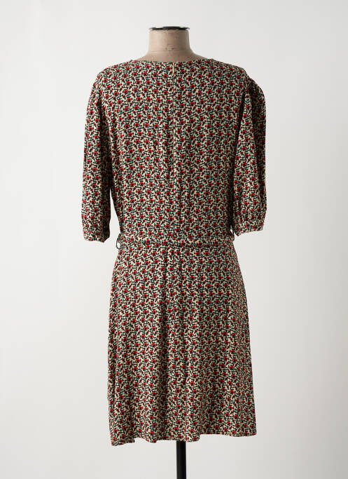 Robe mi-longue beige BELLEROSE pour femme