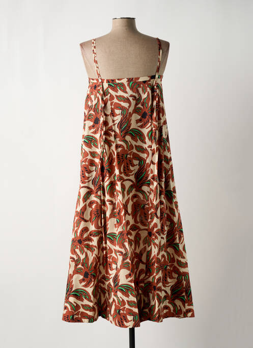 Robe mi-longue marron SOEUR femme