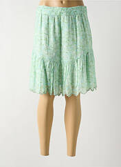 Jupe courte vert INDI & COLD pour femme seconde vue