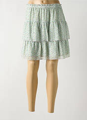Jupe courte vert INDI & COLD pour femme seconde vue