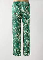 Pantalon droit vert HARTFORD pour femme seconde vue