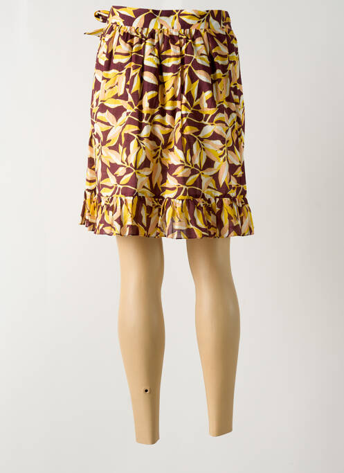 Jupe courte marron SOEUR pour femme