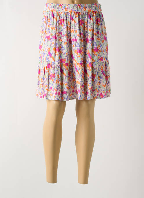 Jupe courte rose DES PETITS HAUTS pour femme