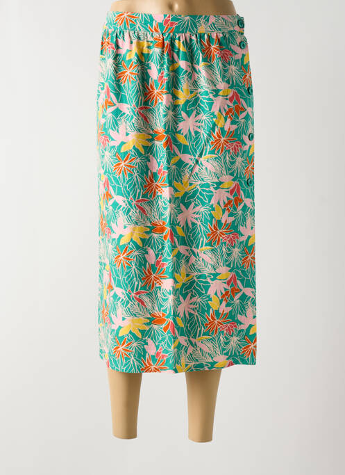 Jupe longue vert DES PETITS HAUTS pour femme
