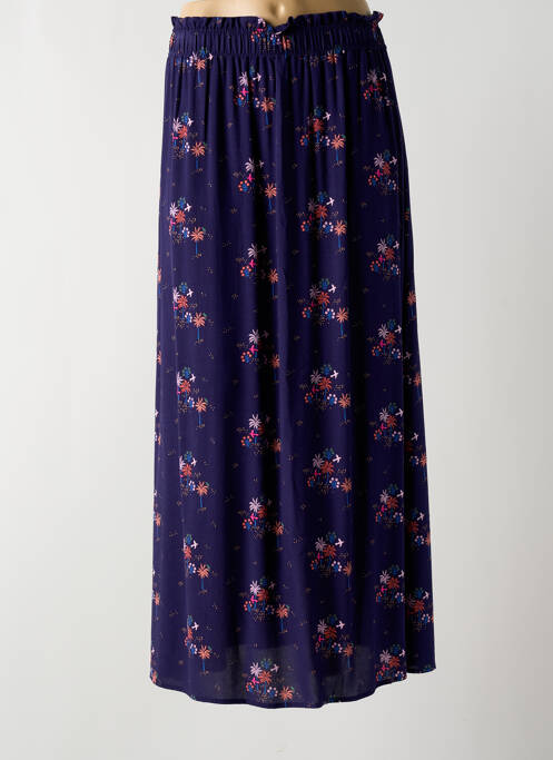 Jupe mi-longue bleu DES PETITS HAUTS pour femme