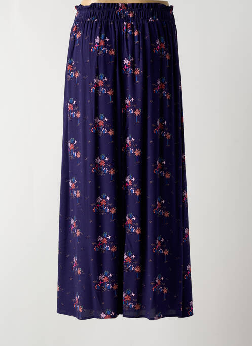 Jupe mi-longue bleu DES PETITS HAUTS pour femme