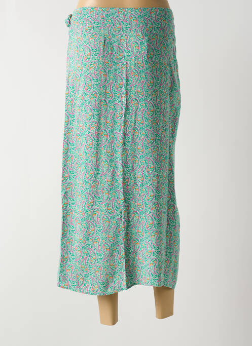 Jupe mi-longue vert HARRIS WILSON pour femme