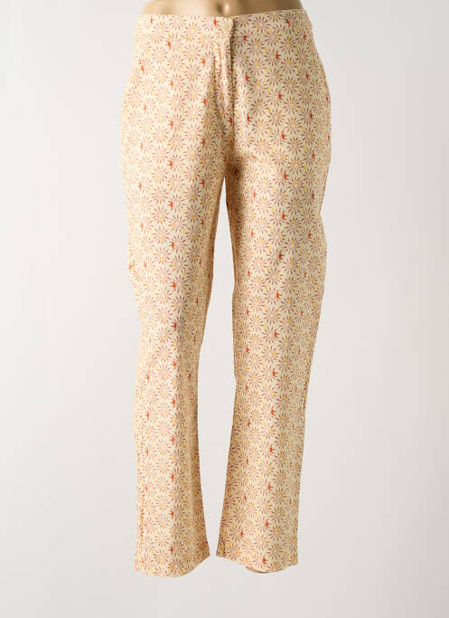 Pantalon droit beige HARRIS WILSON pour femme