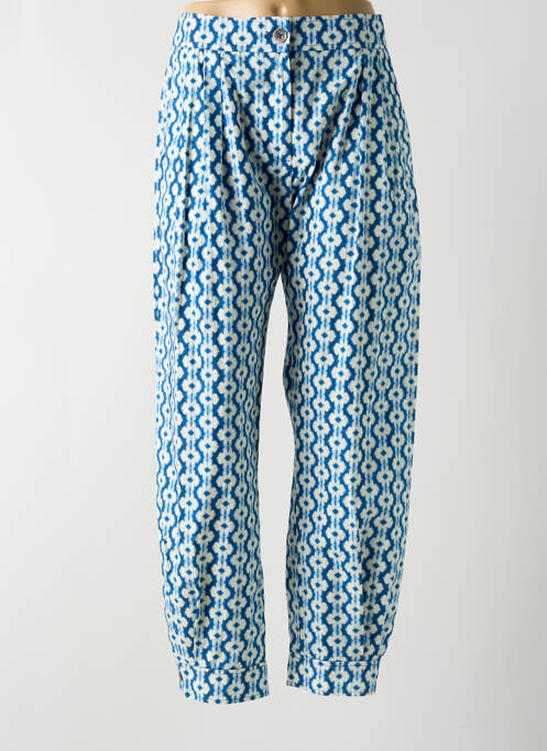 Pantalon droit bleu BELLEROSE pour femme