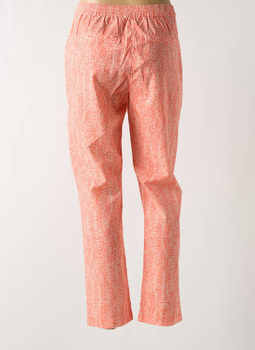 Pantalon droit orange HARRIS WILSON pour femme