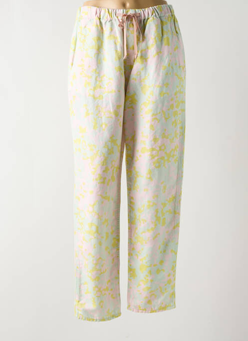 Pantalon droit rose BELLEROSE pour femme